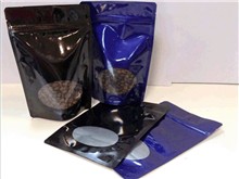 Foil Coffee Bags with window